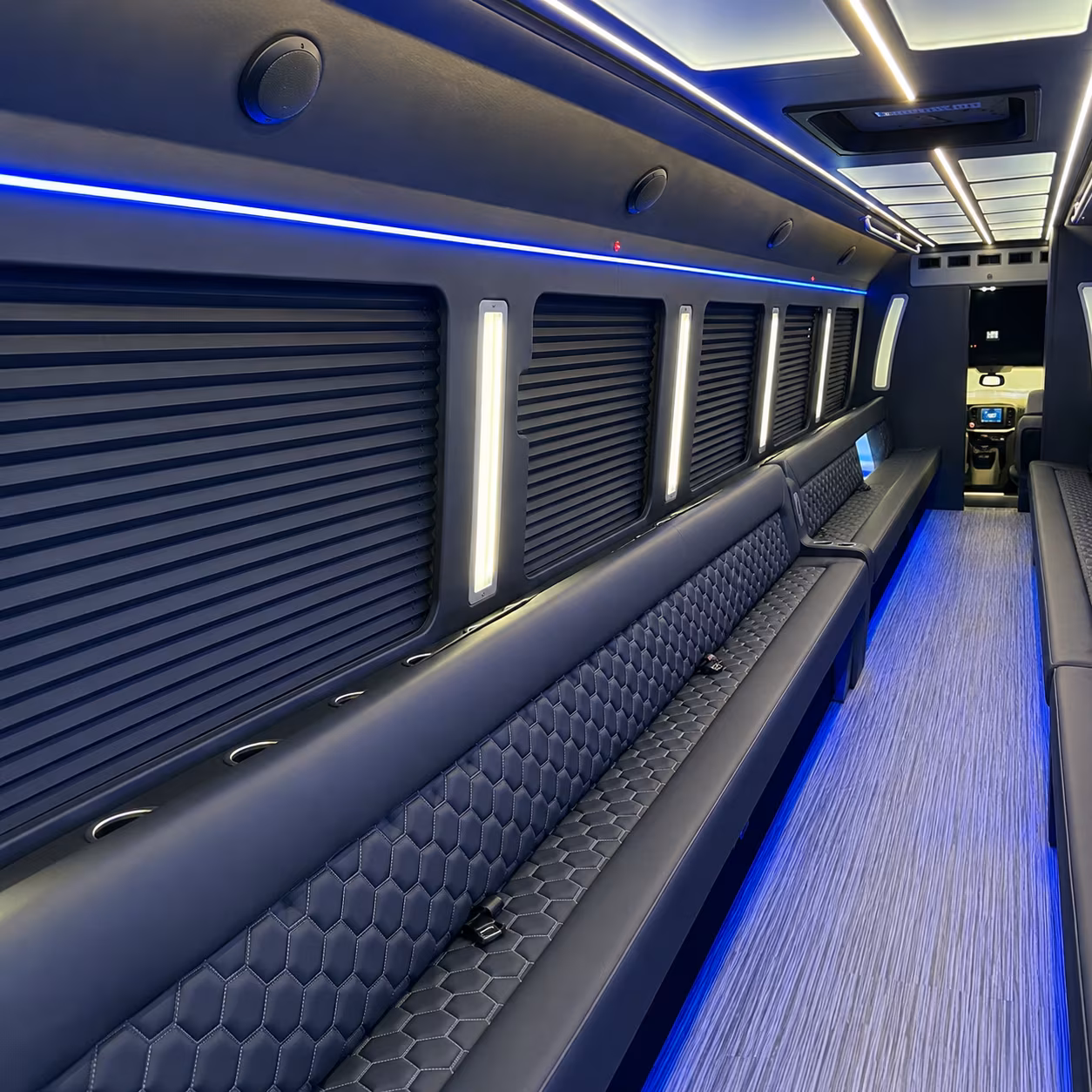 greenwich corporate party bus rental