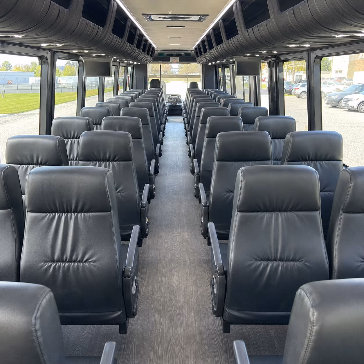 greenwich employee transportation onboard seating