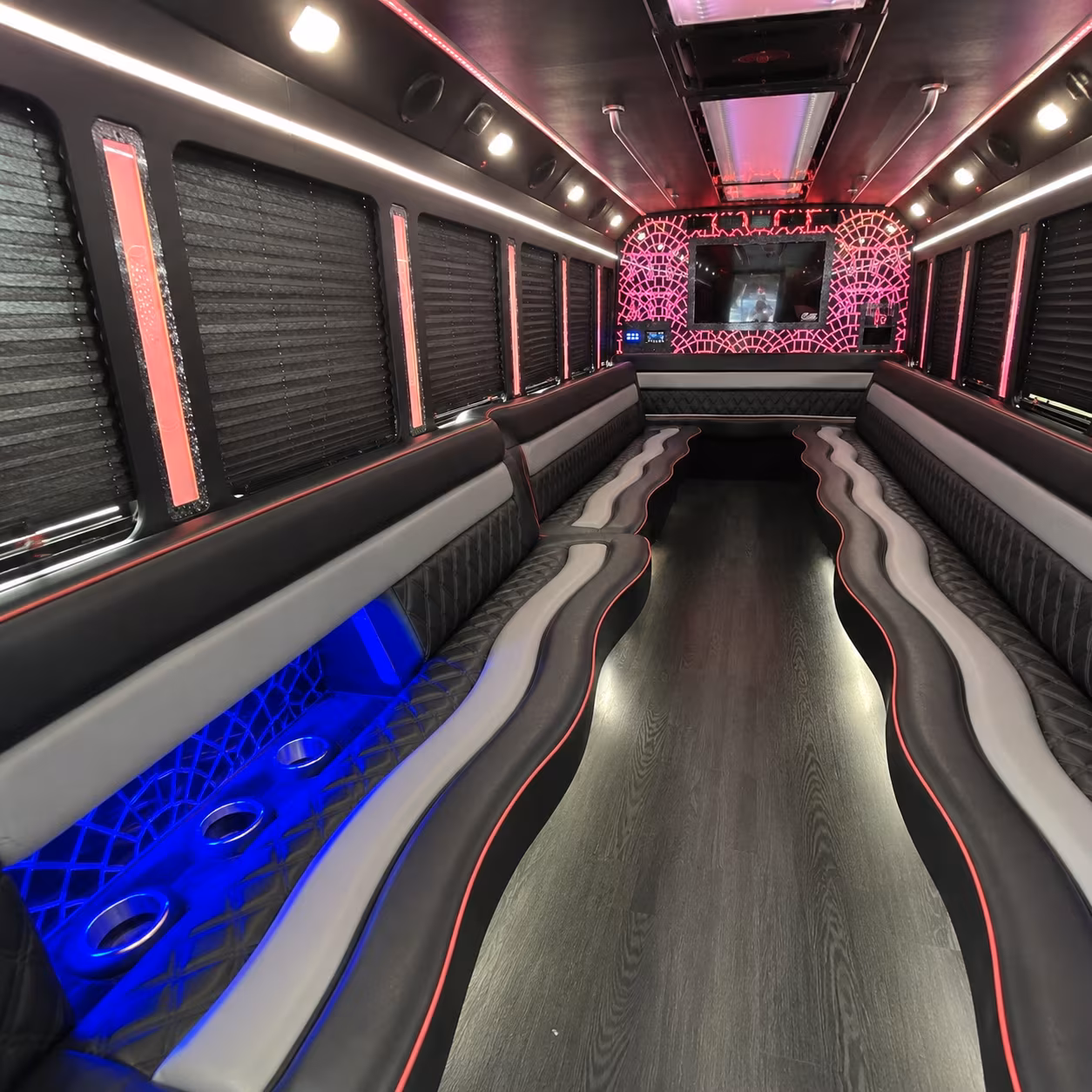 greenwich holiday party bus rental