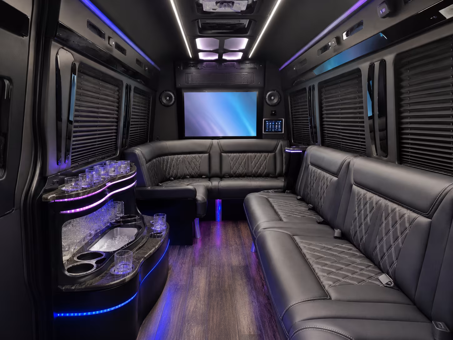 greenwich prom transportation onboard seating