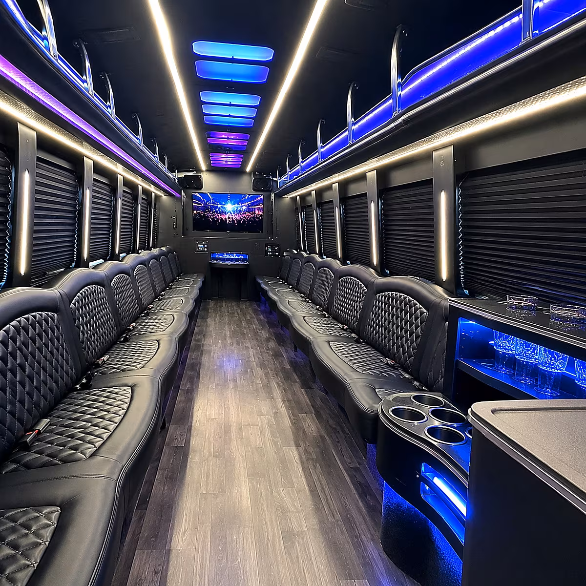 greenwich quinceanera sweet 16 party bus rental