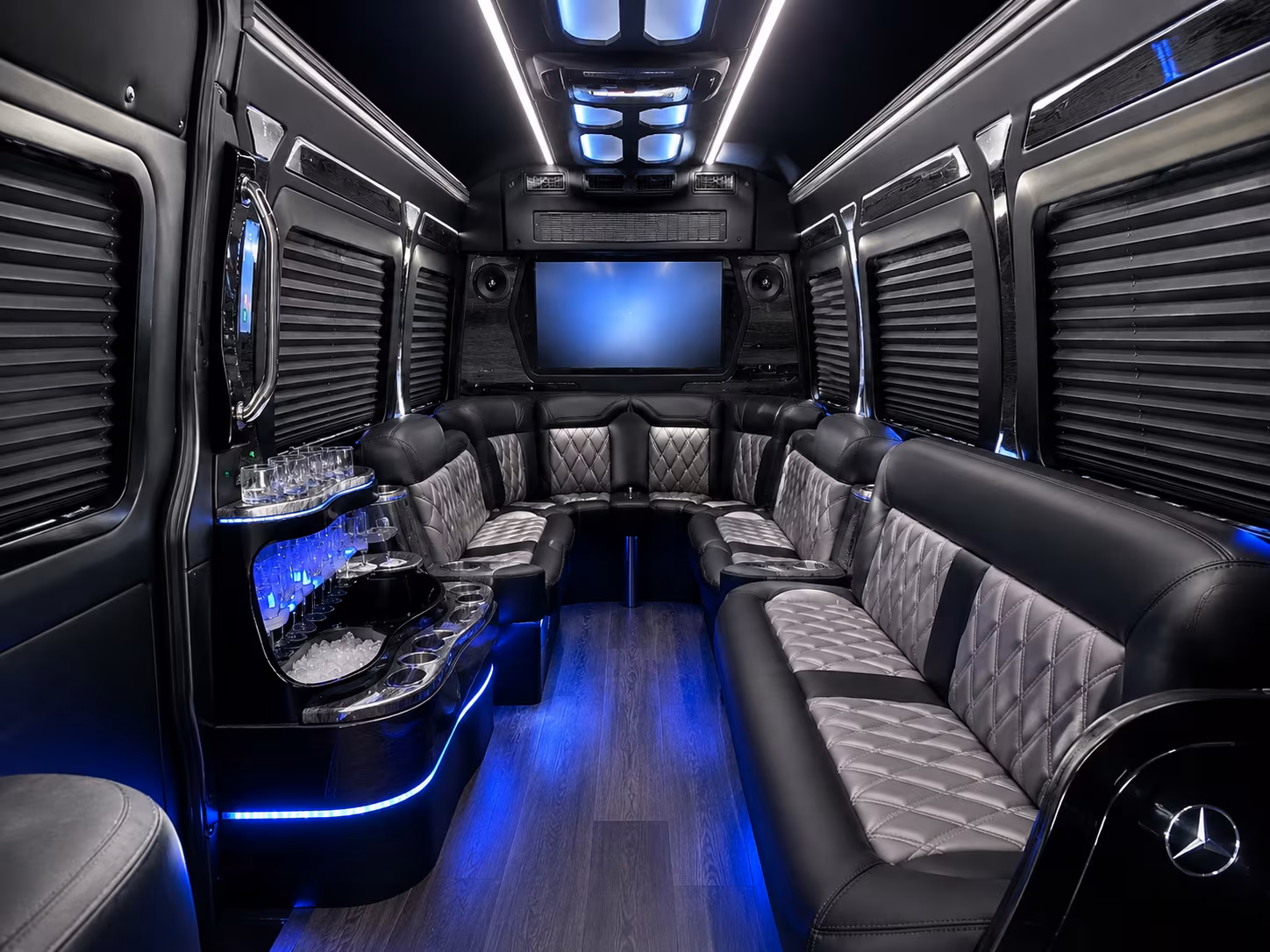 group transportation to greenwich town party polo and local events