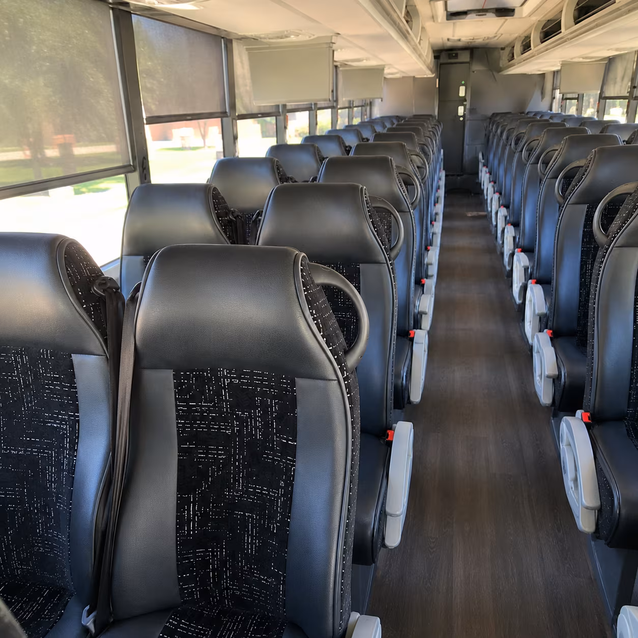 new haven charter bus interior gallery