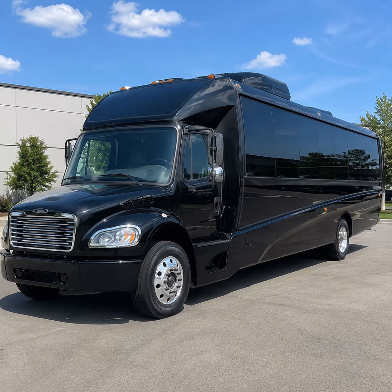 prom and special occasion party buses for greenwich students
