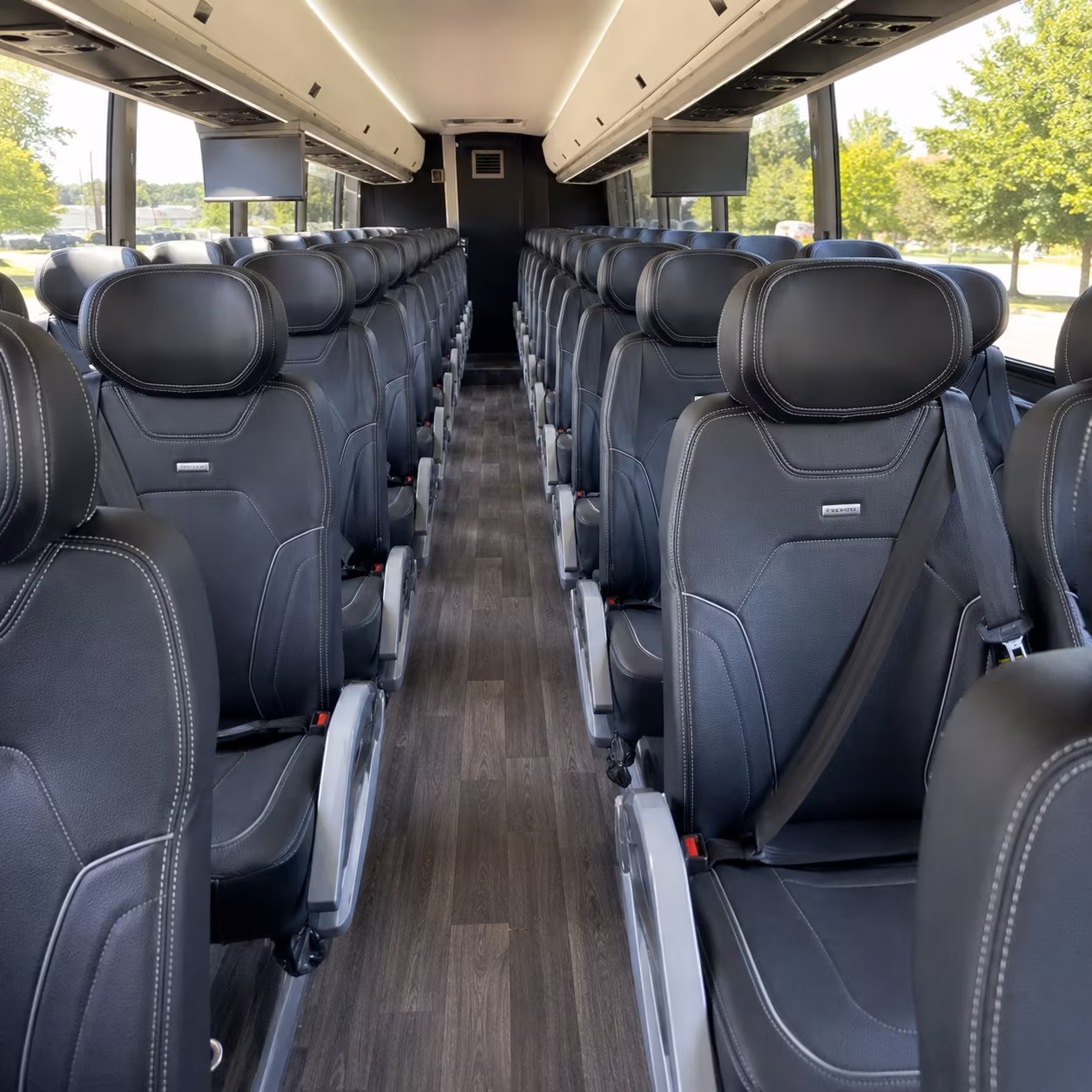 stamford event transportation with a private charter bus in stamford