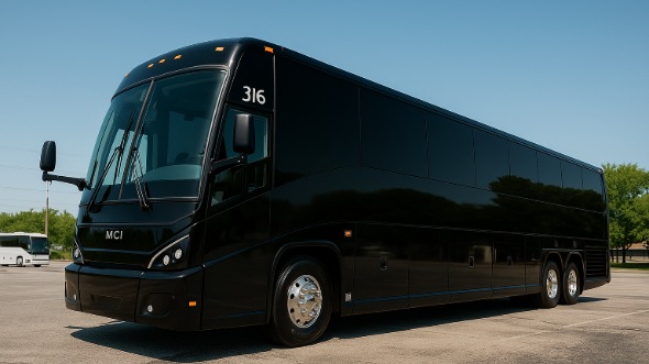 greenwich 54 passenger charter bus