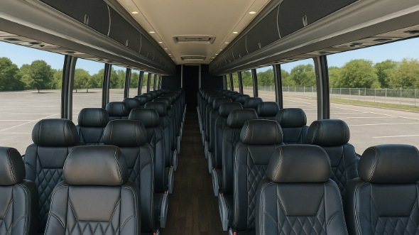 greenwich 55 passenger charter bus rental
