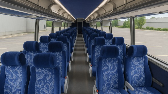 greenwich 56 passenger charter bus rental