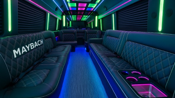 greenwich party bus rental rental